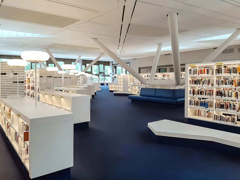 Freihandbereich der Nationalbibliothek Luxemburg