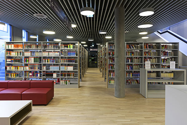 Bibliotheksregal, Freihandbereich